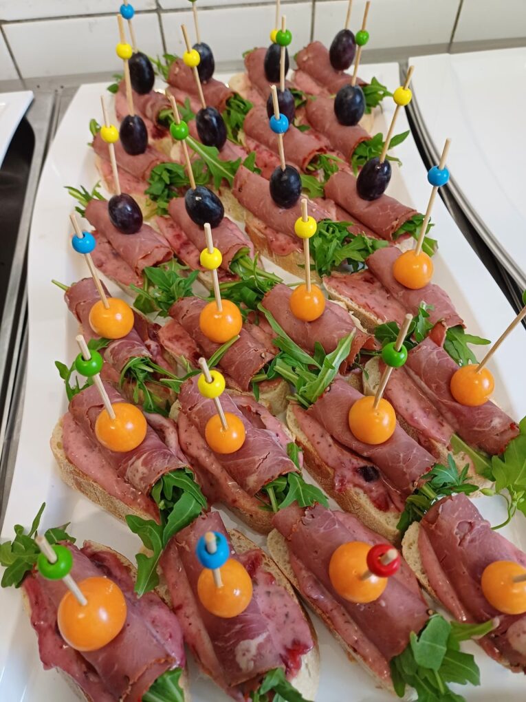 Canape Rinderbrust